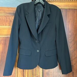 The Limited  Black Blazer, Single Breast, NWOT, Faux Pockets, Size 6